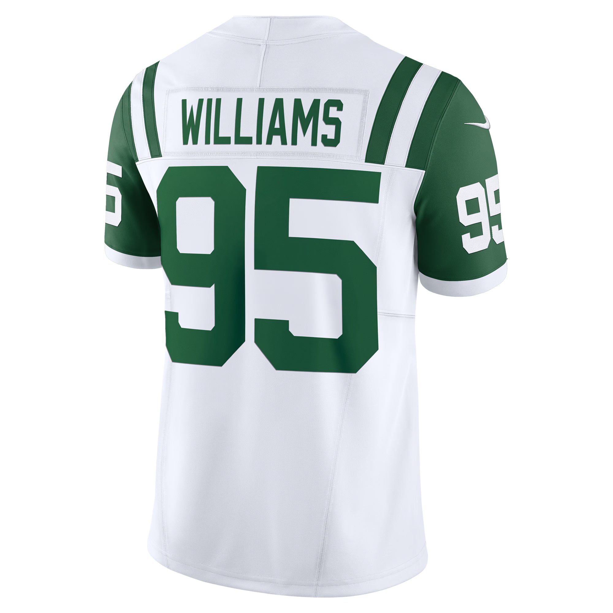 Quinnen Williams New York Jets Nike Classic Alternate Vapor F.U.S.E. Limited Jersey - White