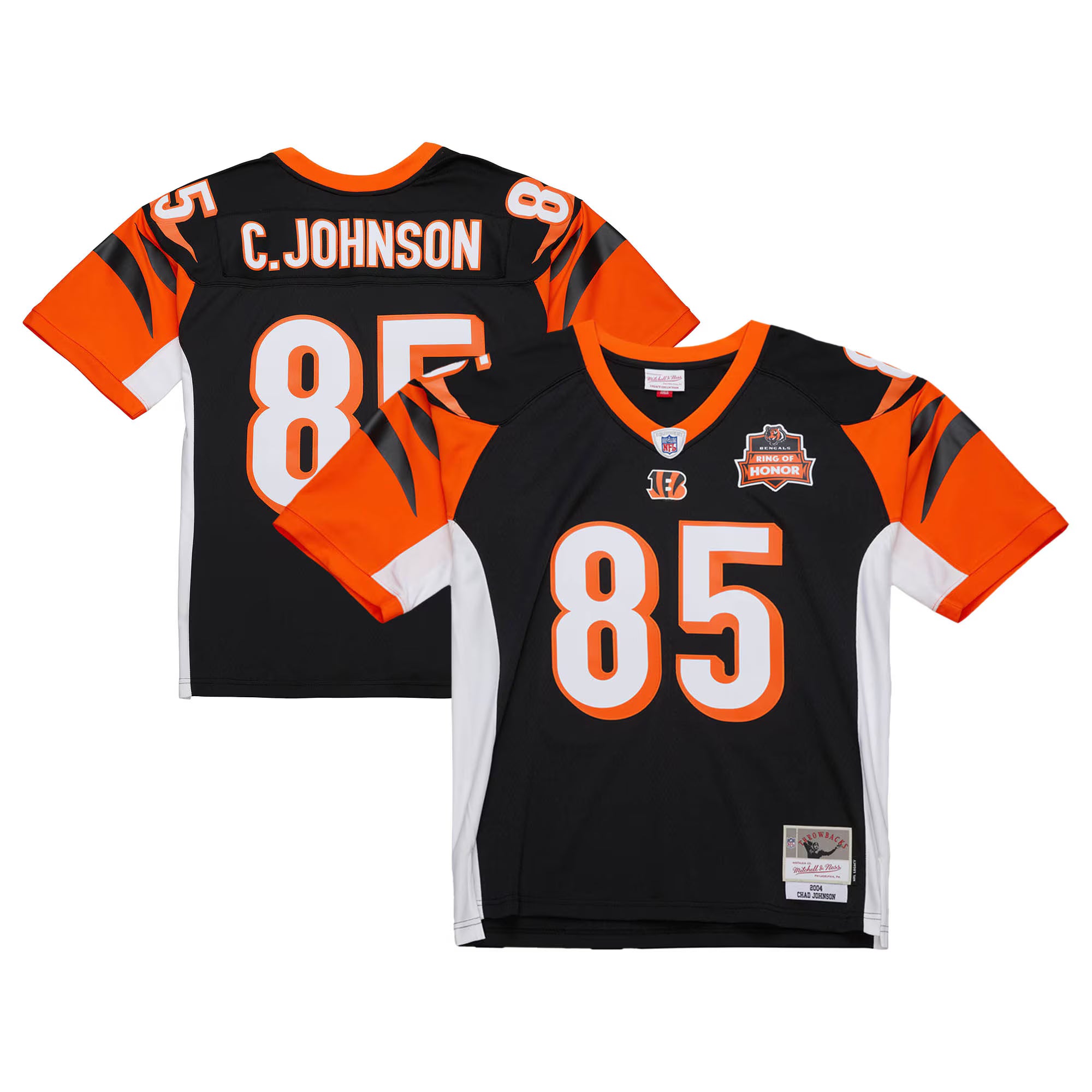 Chad Johnson Cincinnati Bengals Mitchell &amp; Ness 2004 Legacy Replica Jersey - Black