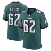 Jason Kelce Philadelphia Eagles Nike Team Game Jersey - Midnight Green