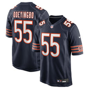 Dayo Odeyingbo Chicago Bears Nike Team Game Jersey -  Navy