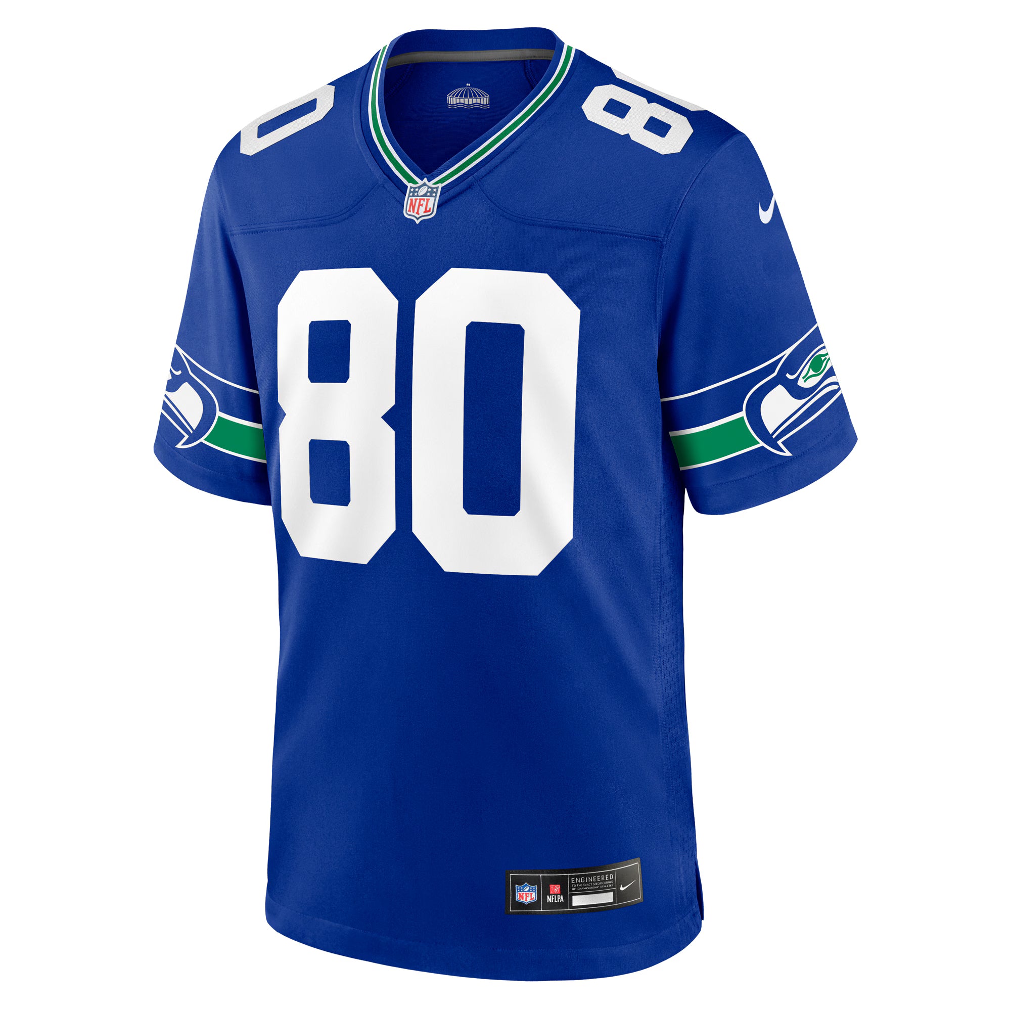 Steve Largent Seattle Seahawks Nike Throwback Retired Player Game Jersey - Royal