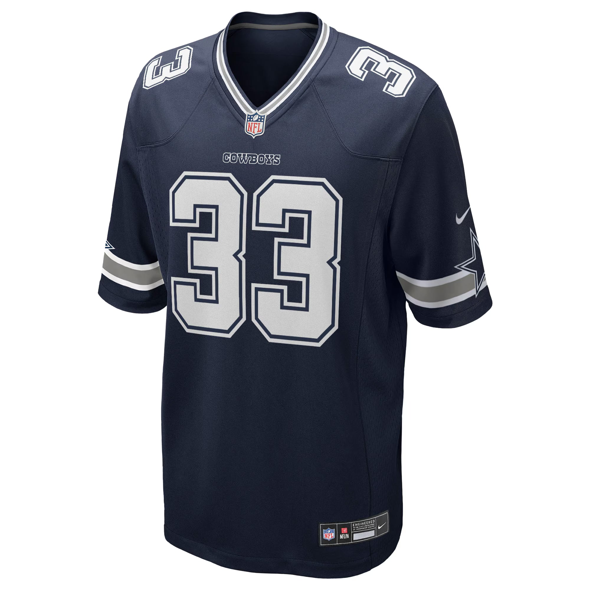 Javonte Williams Dallas Cowboys Nike Team Game Jersey - Navy