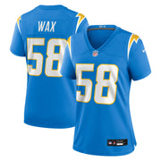 Marlowe Wax Los Angeles Chargers Nike Women's Team Game Jersey -  Powder Blue