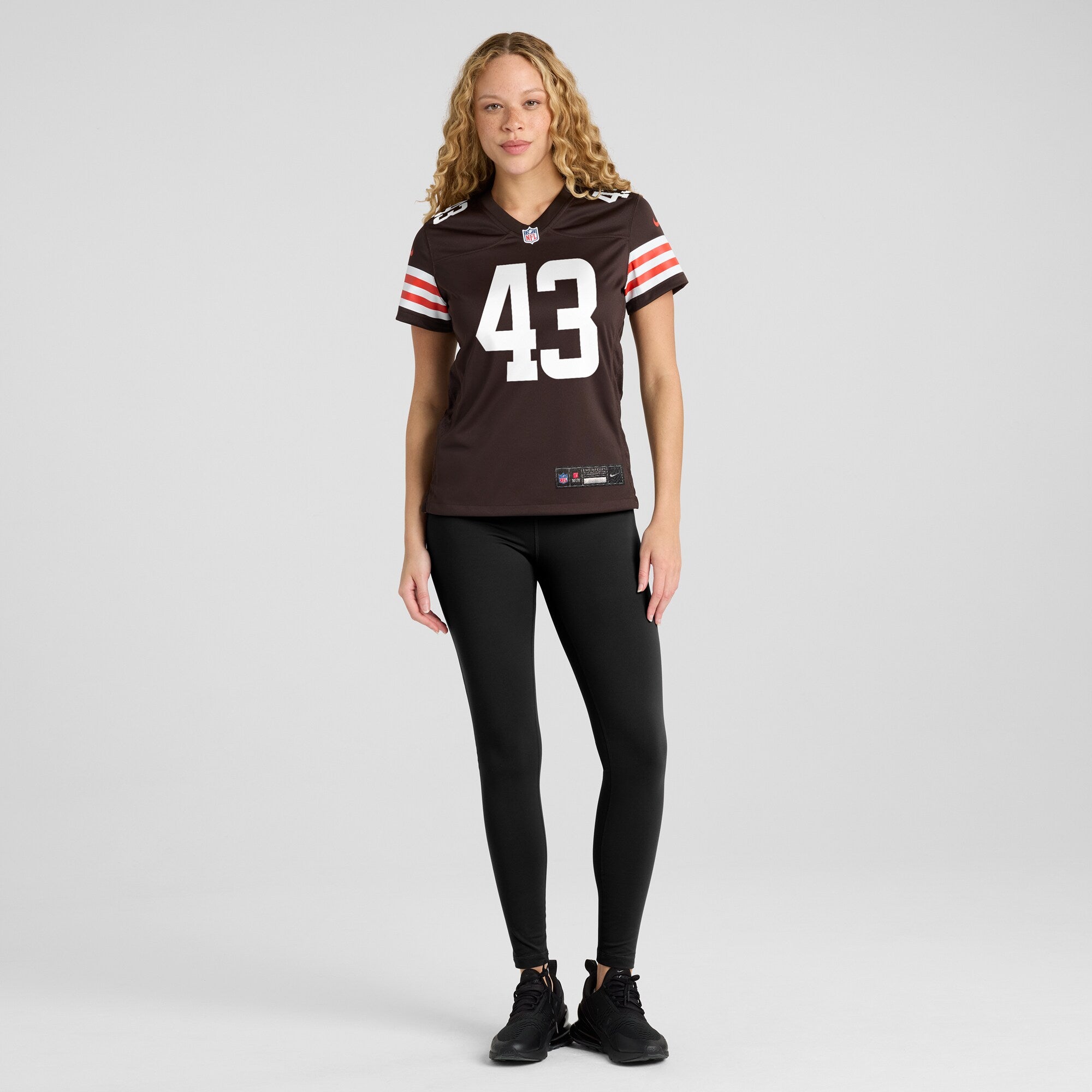 Mohamoud Diabate Cleveland Browns Nike Women's Team Game Jersey -  Brown