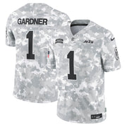Sauce Gardner New York Jets Nike 2024 Salute to Service Limited Jersey - Arctic Camo