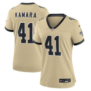 Alvin Kamara New Orleans Saints Nike Women's Gameday Golds Alternate Game Player Jersey - Gold