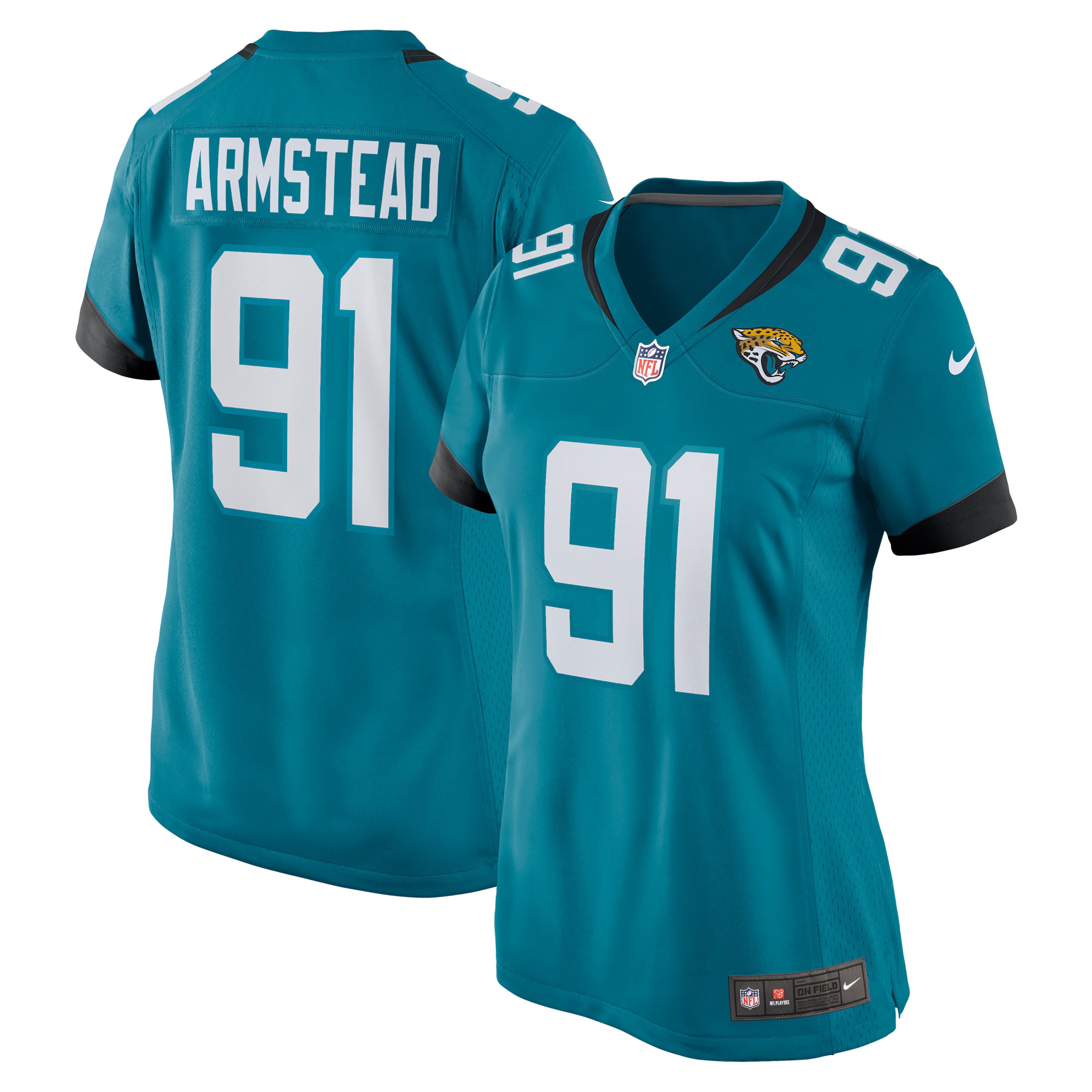 Arik Armstead Jacksonville Jaguars Nike Women's Team Game Jersey -  Teal