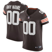 Cleveland Browns Nike Vapor Elite Custom Jersey - Brown