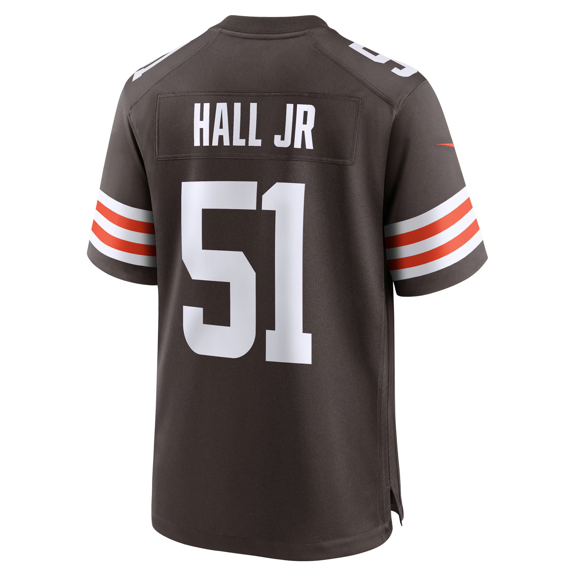 Mike Hall Jr. Cleveland Browns Nike Team Game Jersey -  Brown