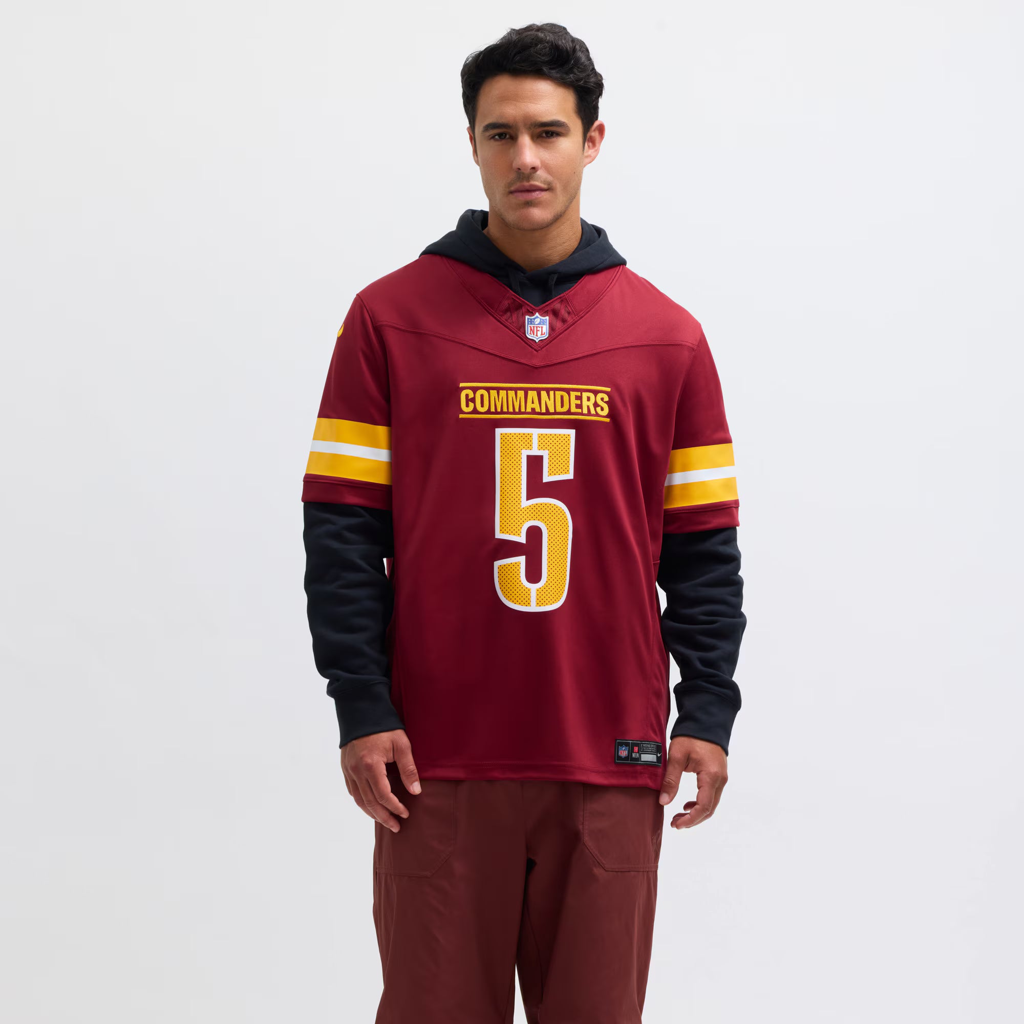 Jayden Daniels Washington Commanders Nike Vapor F.U.S.E. Limited Jersey - Burgundy
