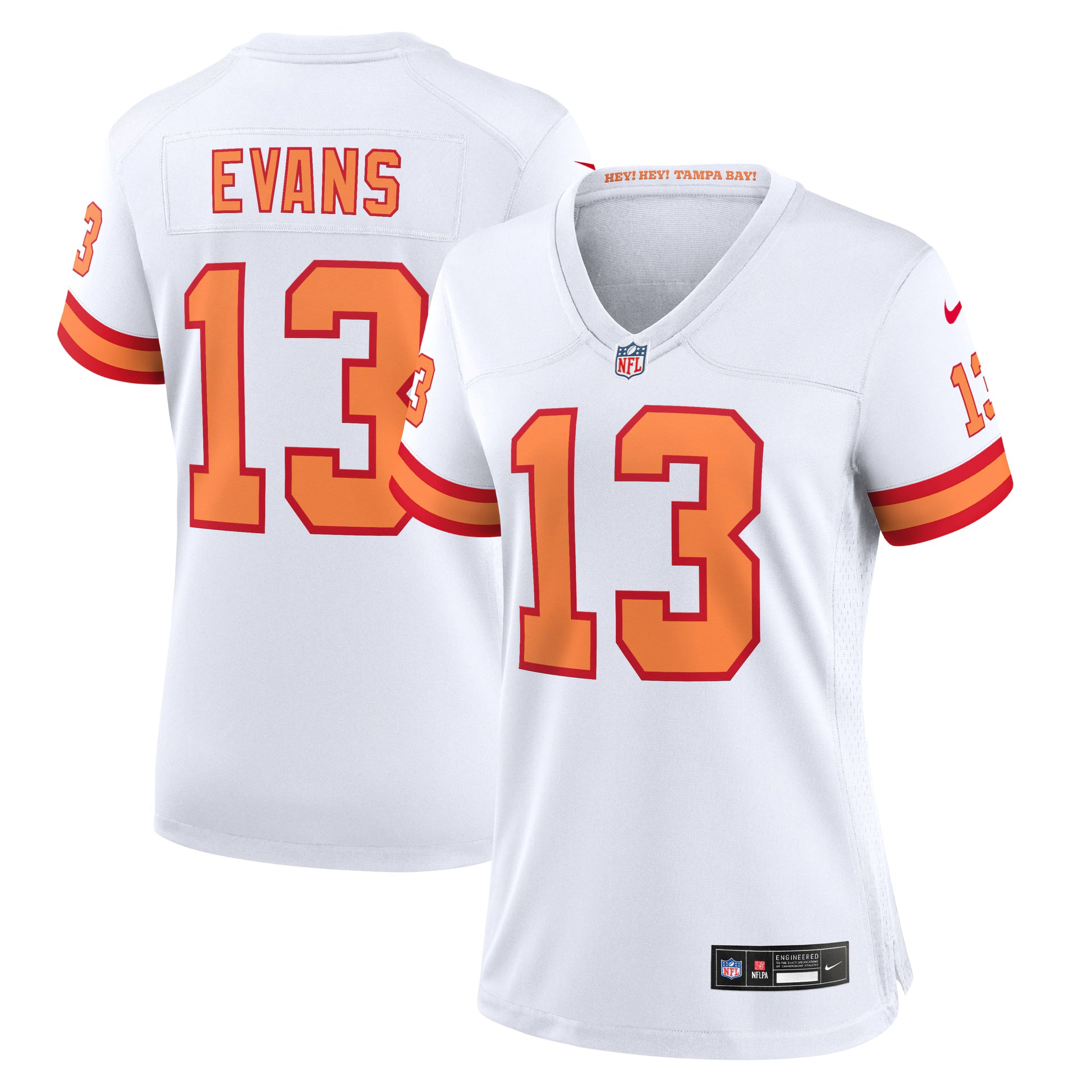 Mike Evans '76 Tampa Bay Buccaneers Nike Women's  Game Jersey - White