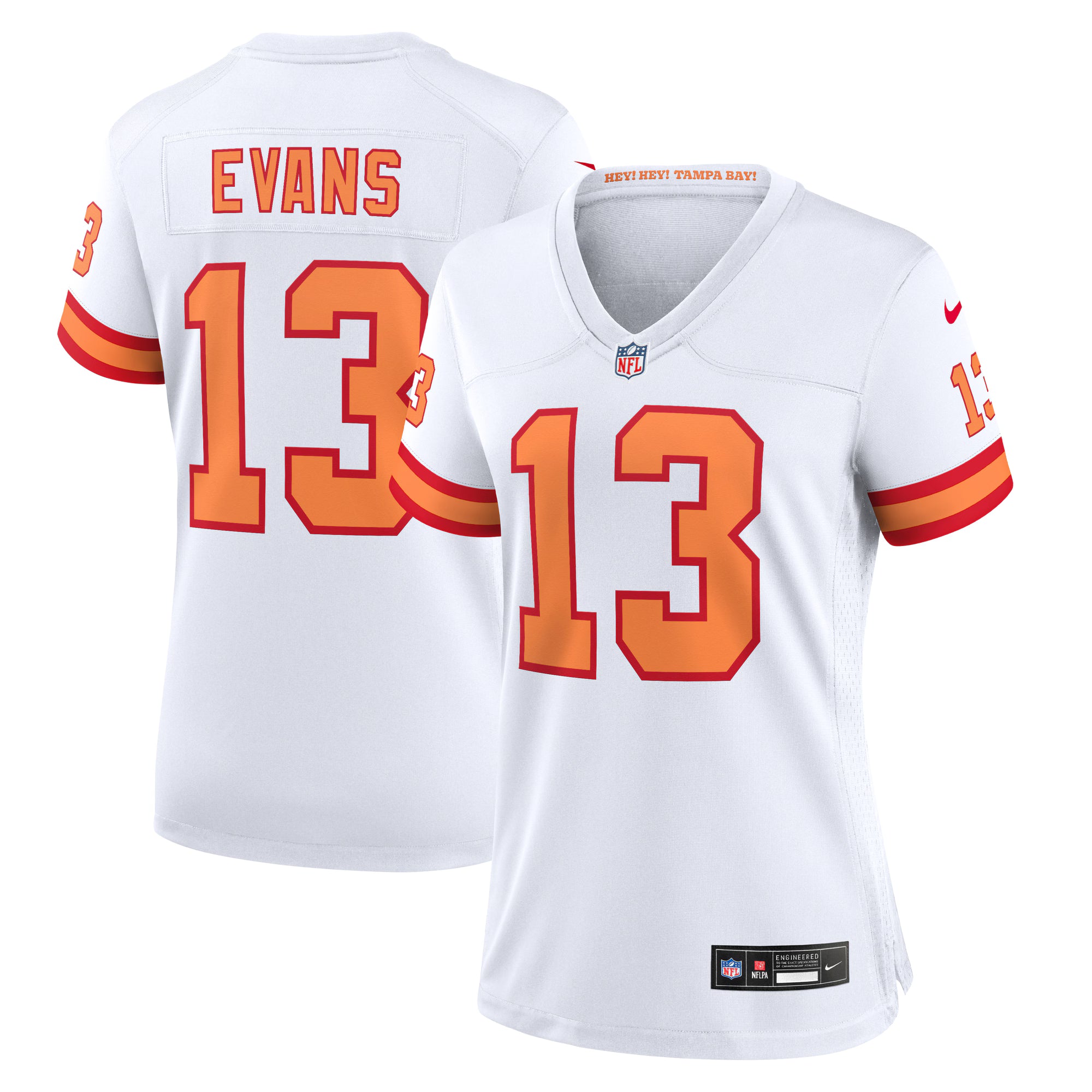 Mike Evans '76 Tampa Bay Buccaneers Nike Women's  Game Jersey - White