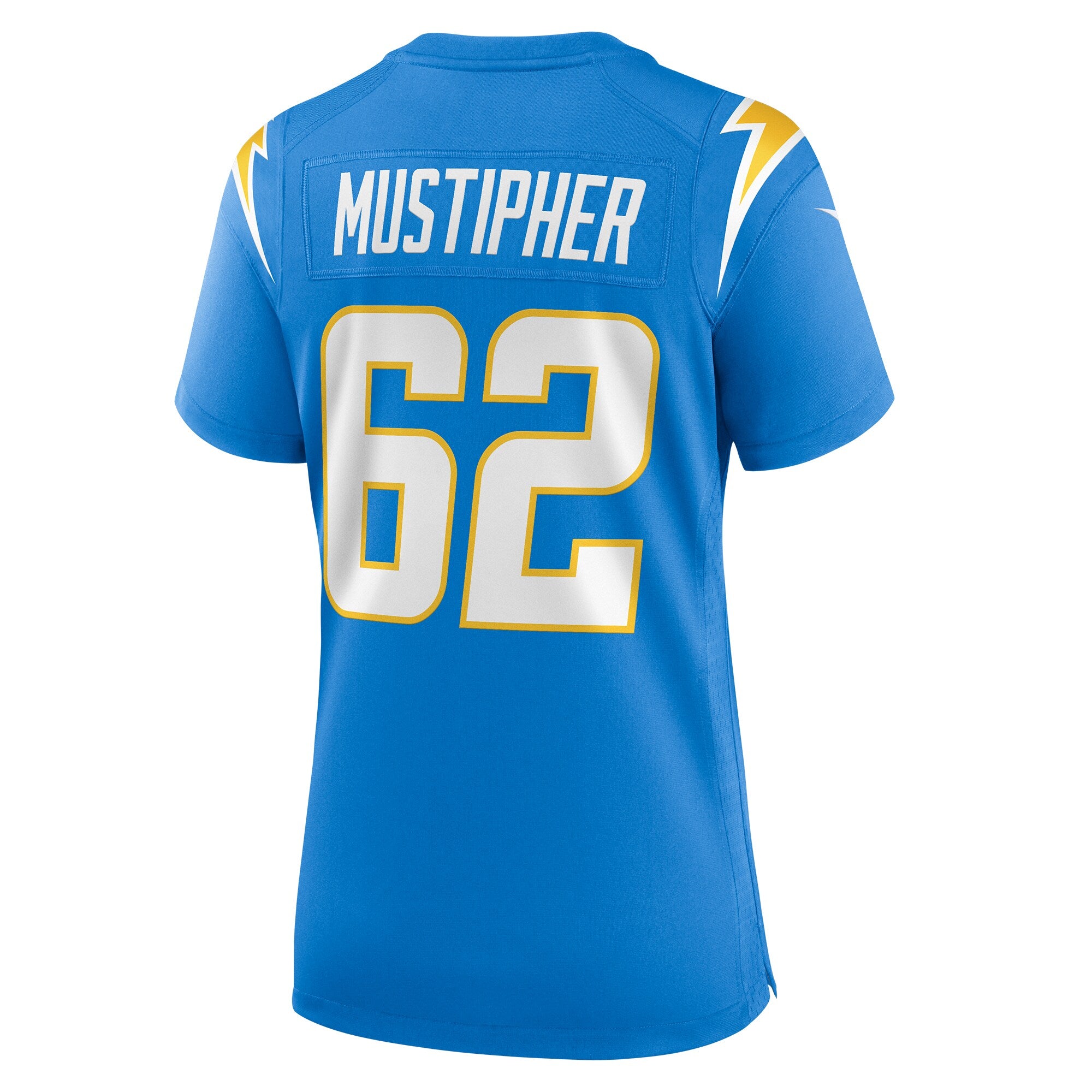 Sam Mustipher Los Angeles Chargers Nike Women's Team Game Jersey -  Powder Blue