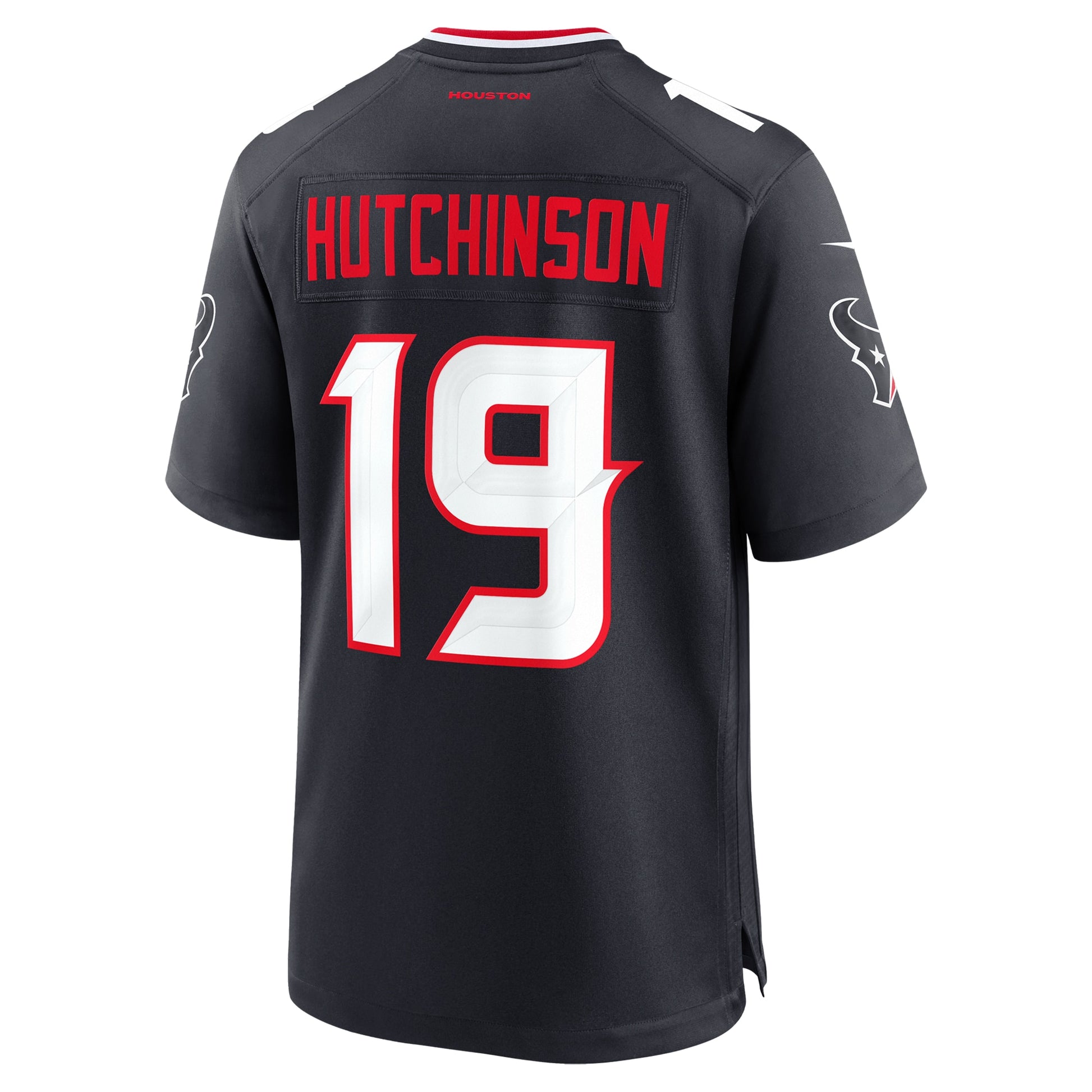 Xavier Hutchinson Houston Texans Nike Team Game Jersey -  Navy