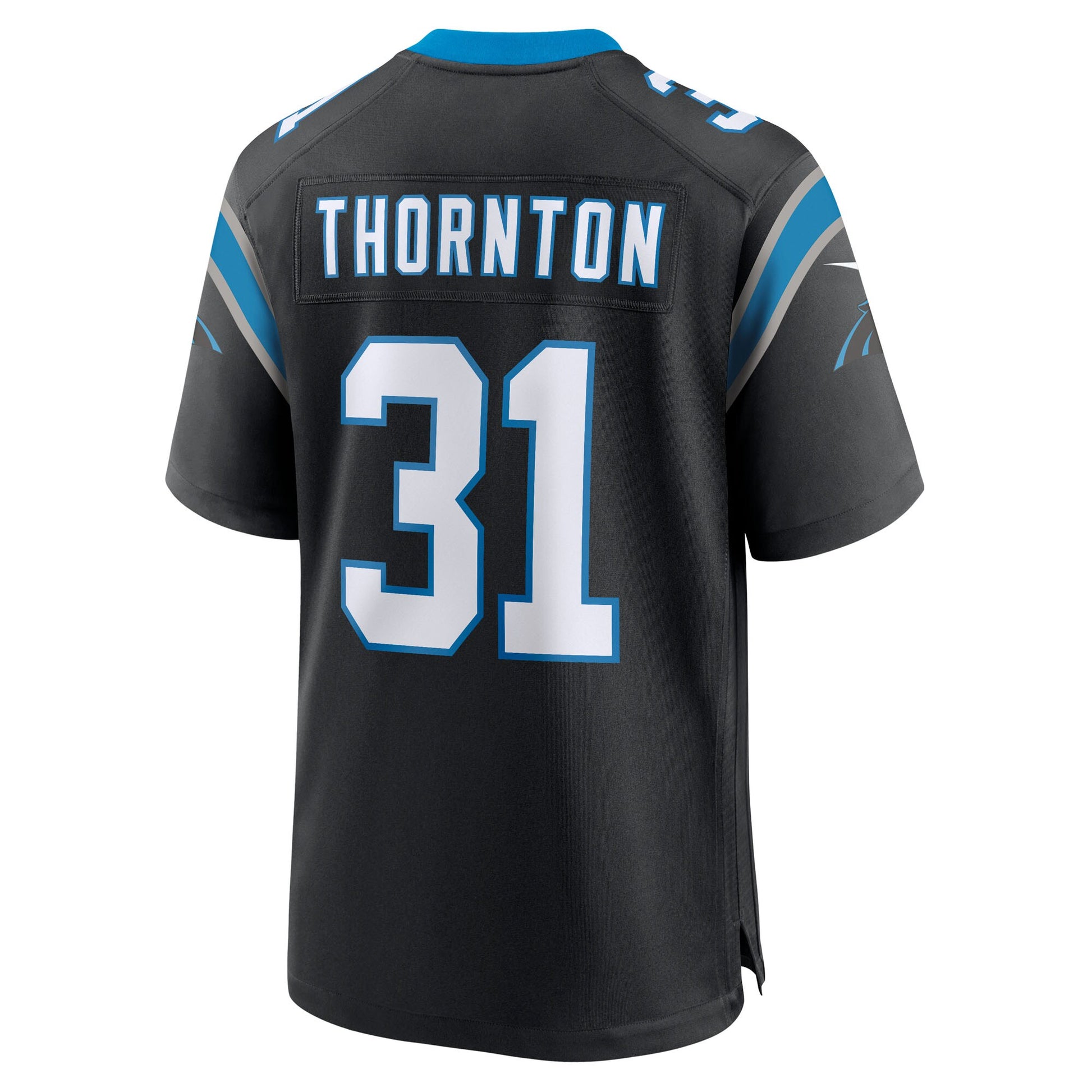 Corey Thornton Carolina Panthers Nike Team Game Jersey -  Black