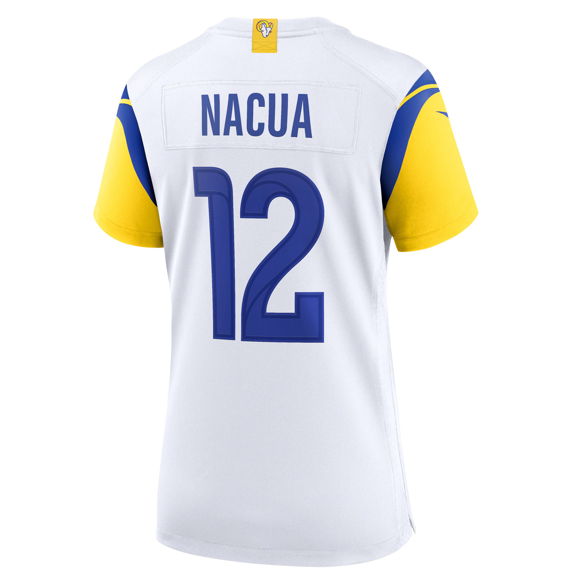 Puka Nacua Los Angeles Rams Nike Women's Game Player Jersey - White