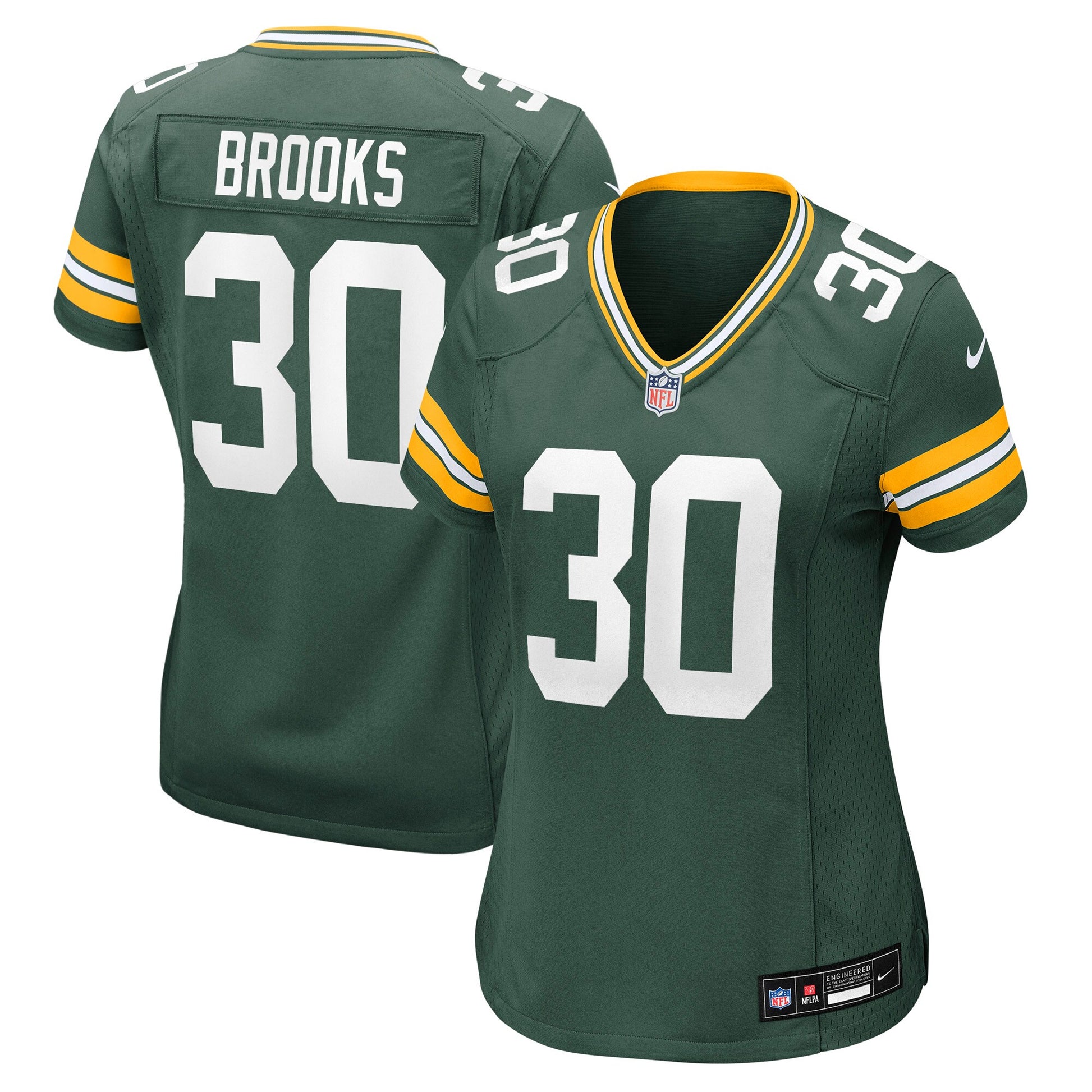 Chris Brooks Green Bay Packers Nike Women's Team Game Jersey -  Green