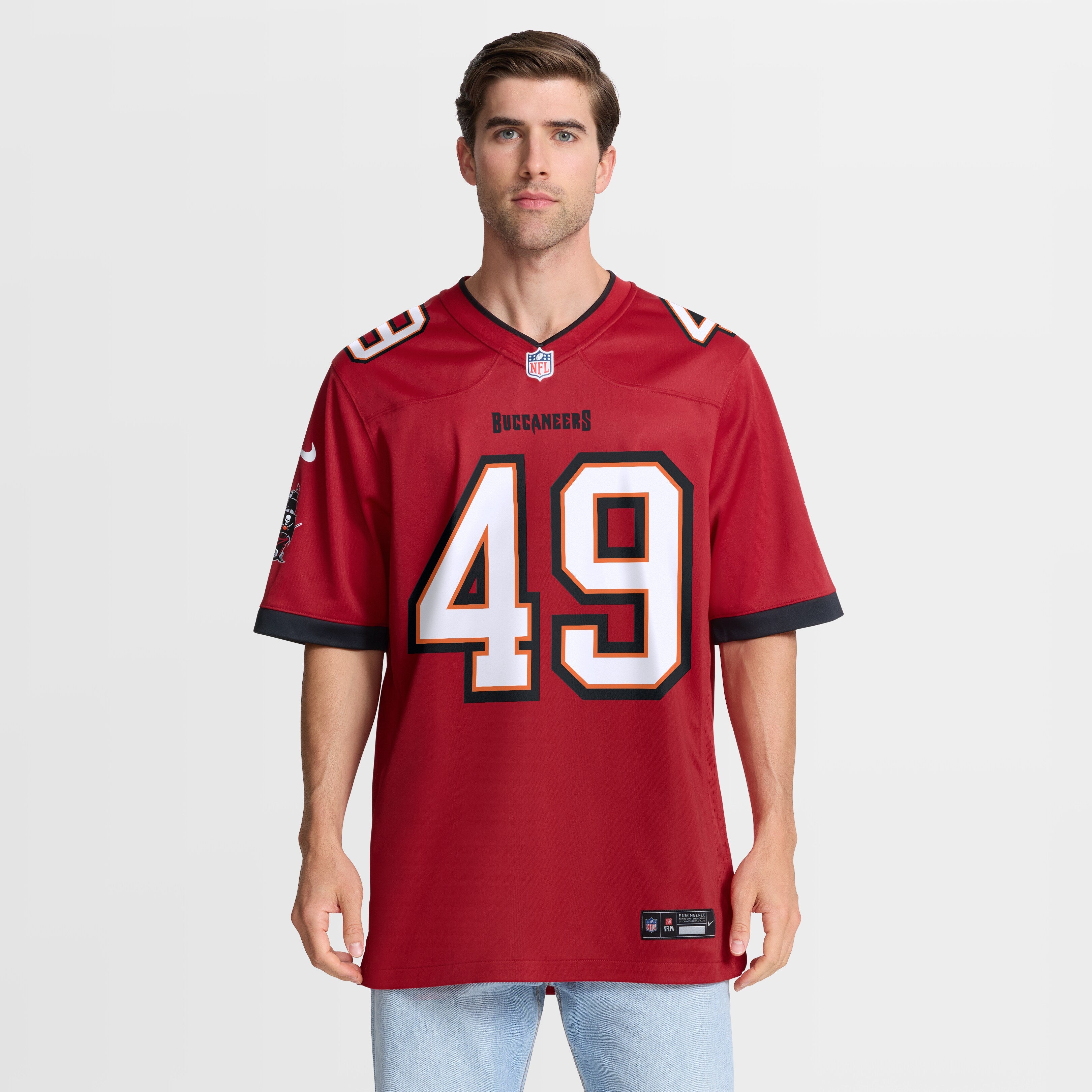 Owen Wright Tampa Bay Buccaneers Nike Team  Game Jersey -  Red
