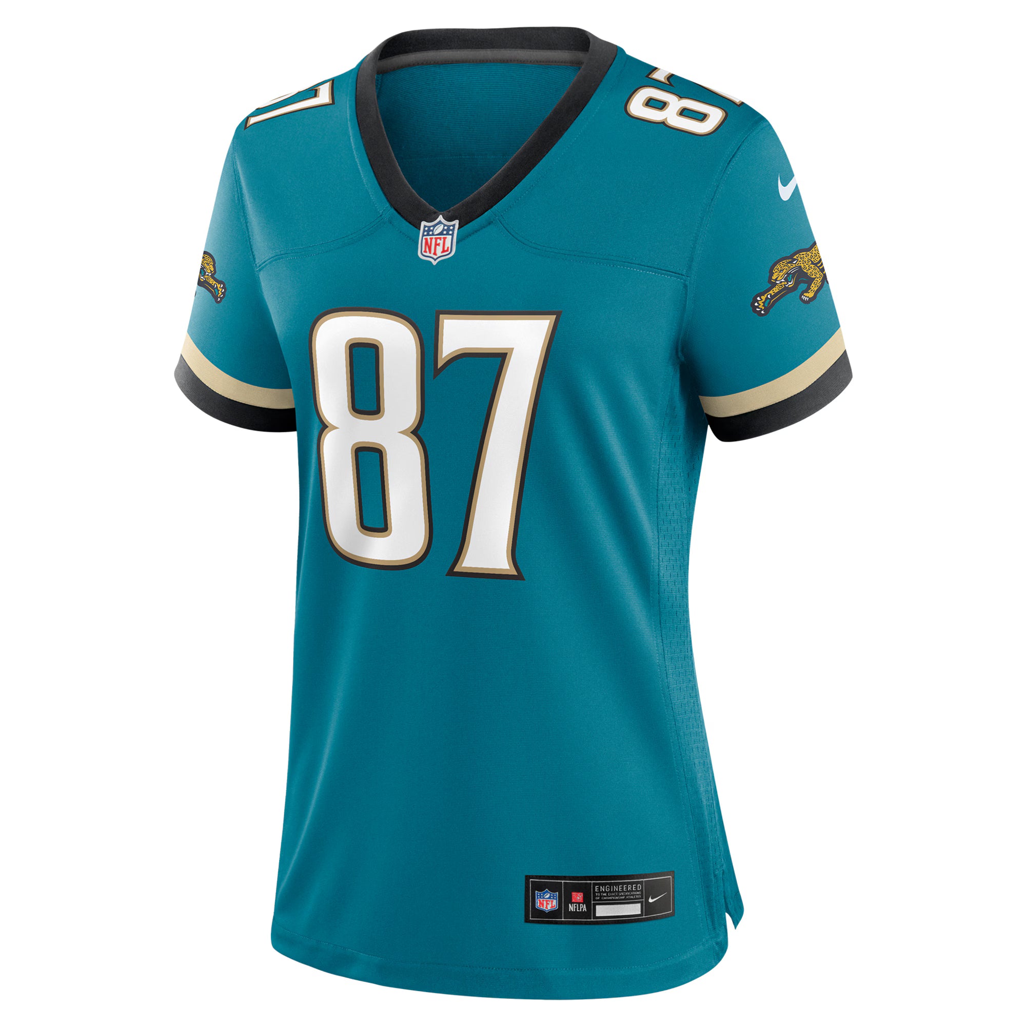 Keenan McCardell Jacksonville Jaguars Nike Women's Prowler Throwback Retired Player Game Jersey - Teal
