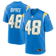 Bud Dupree Los Angeles Chargers Nike Team Game Jersey -  Powder Blue