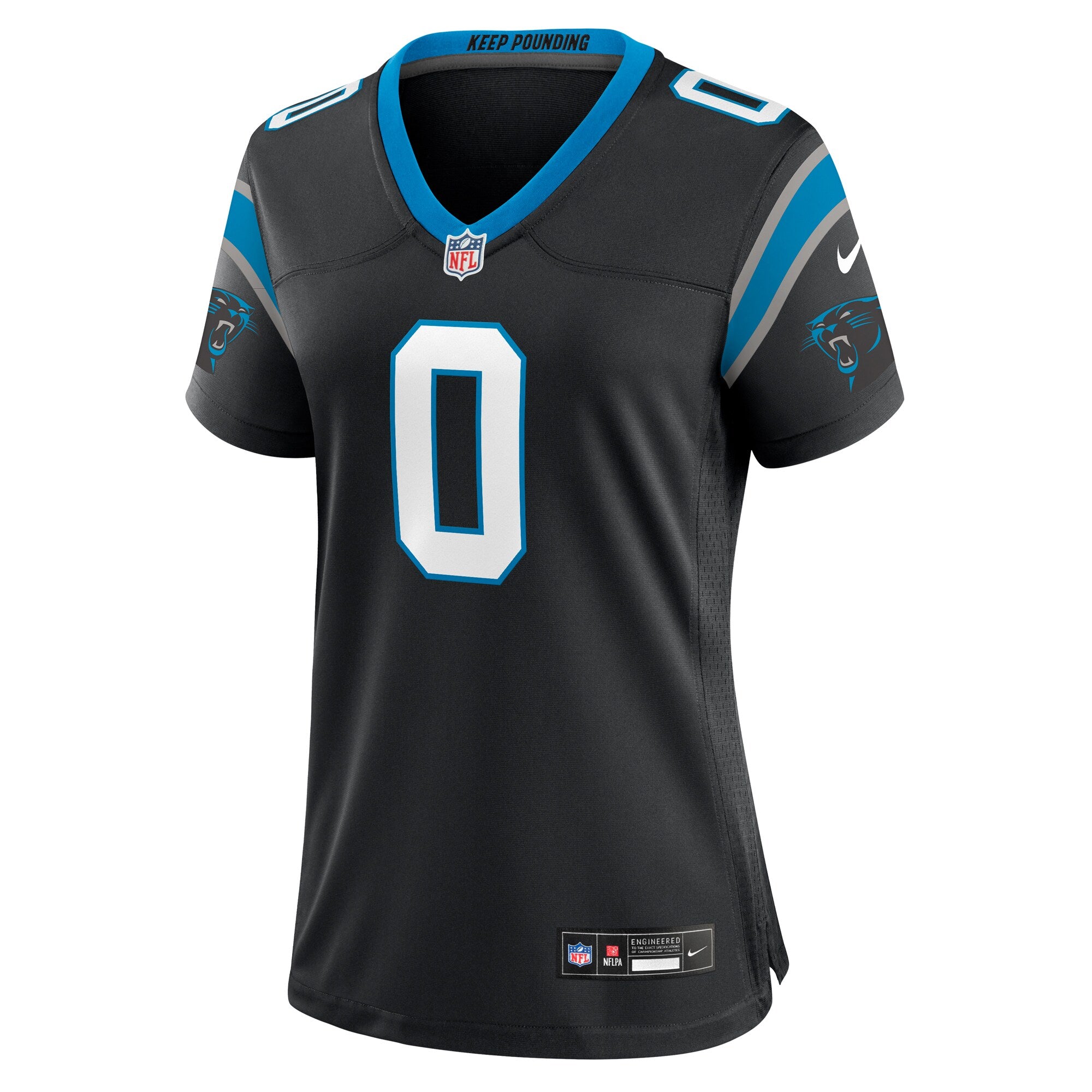 Ja'Tavion Sanders Carolina Panthers Nike Women's  Game Jersey -  Black