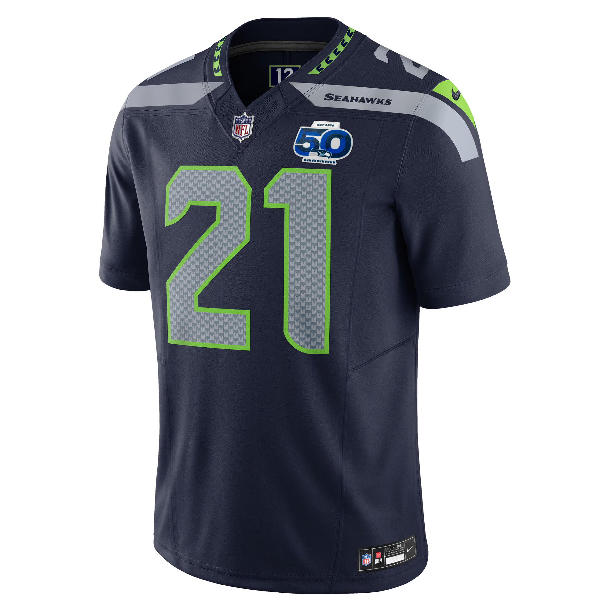Devon Witherspoon Seattle Seahawks Nike Team 50th Season Vapor F.U.S.E. Limited Jersey - College Navy