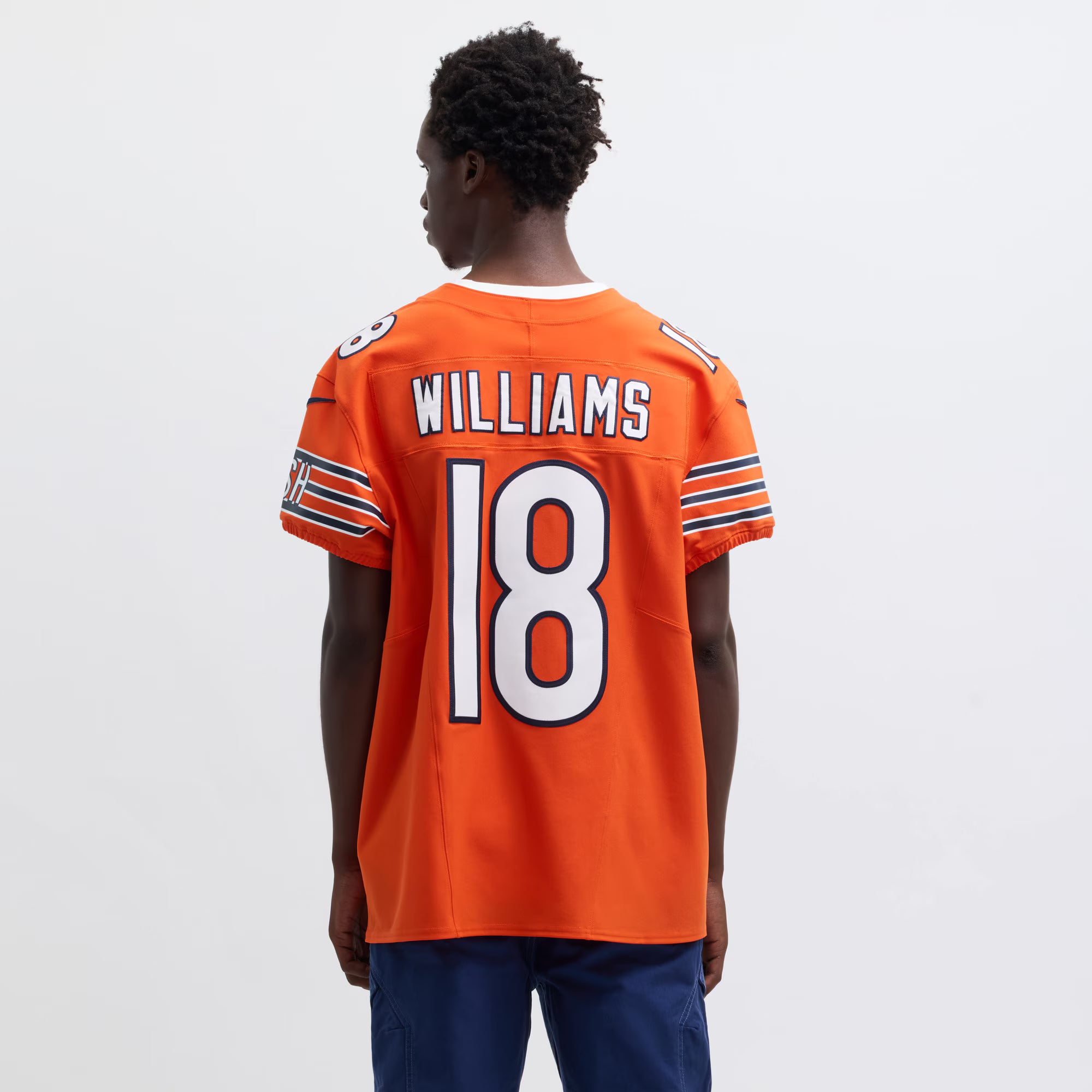 Caleb Williams Chicago Bears Nike Alternate Vapor F.U.S.E. Elite Jersey - Orange