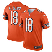 Caleb Williams Chicago Bears Nike Legend Player Performance Top - Orange