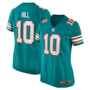 Tyreek Hill Miami Dolphins Nike Women's  Game Jersey -  Aqua