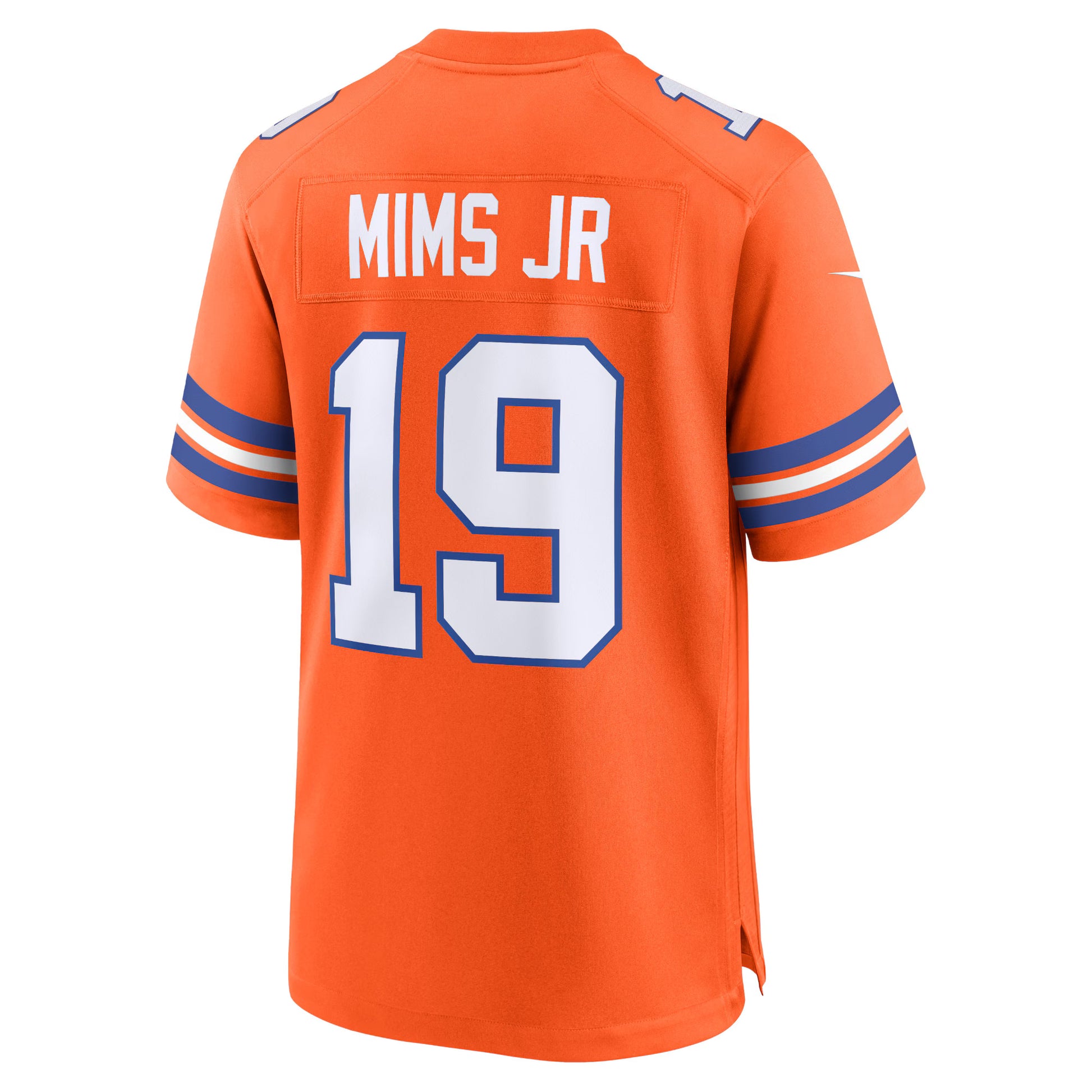 Marvin Mims Jr Denver Broncos Nike Mile High Collection 1977 Throwback Player Game Jersey - Orange