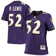 Ray Lewis Baltimore Ravens Mitchell &amp; Ness Women's Legacy Replica Team Jersey - Purple