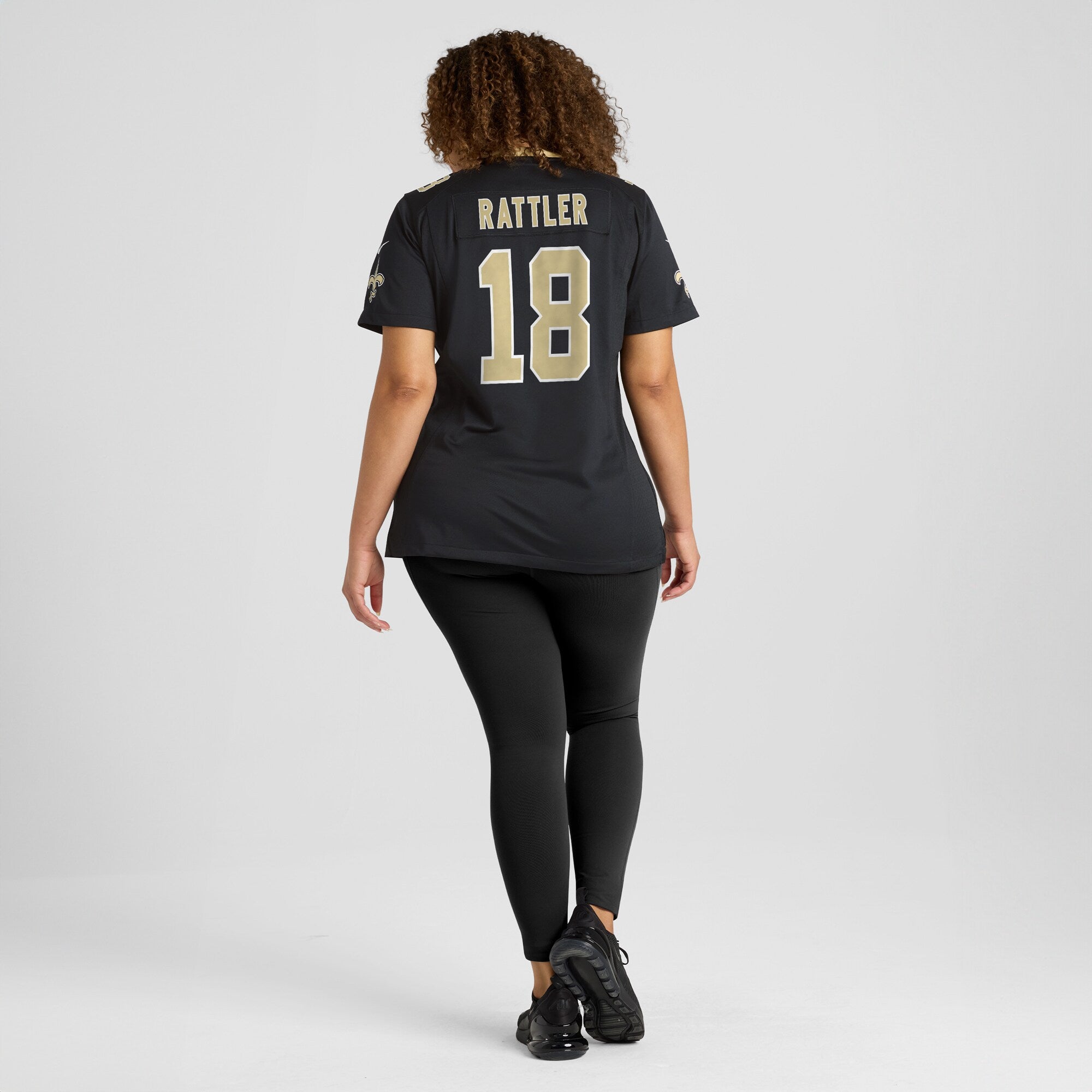 Spencer Rattler New Orleans Saints Nike Women's  Game Jersey -  Black