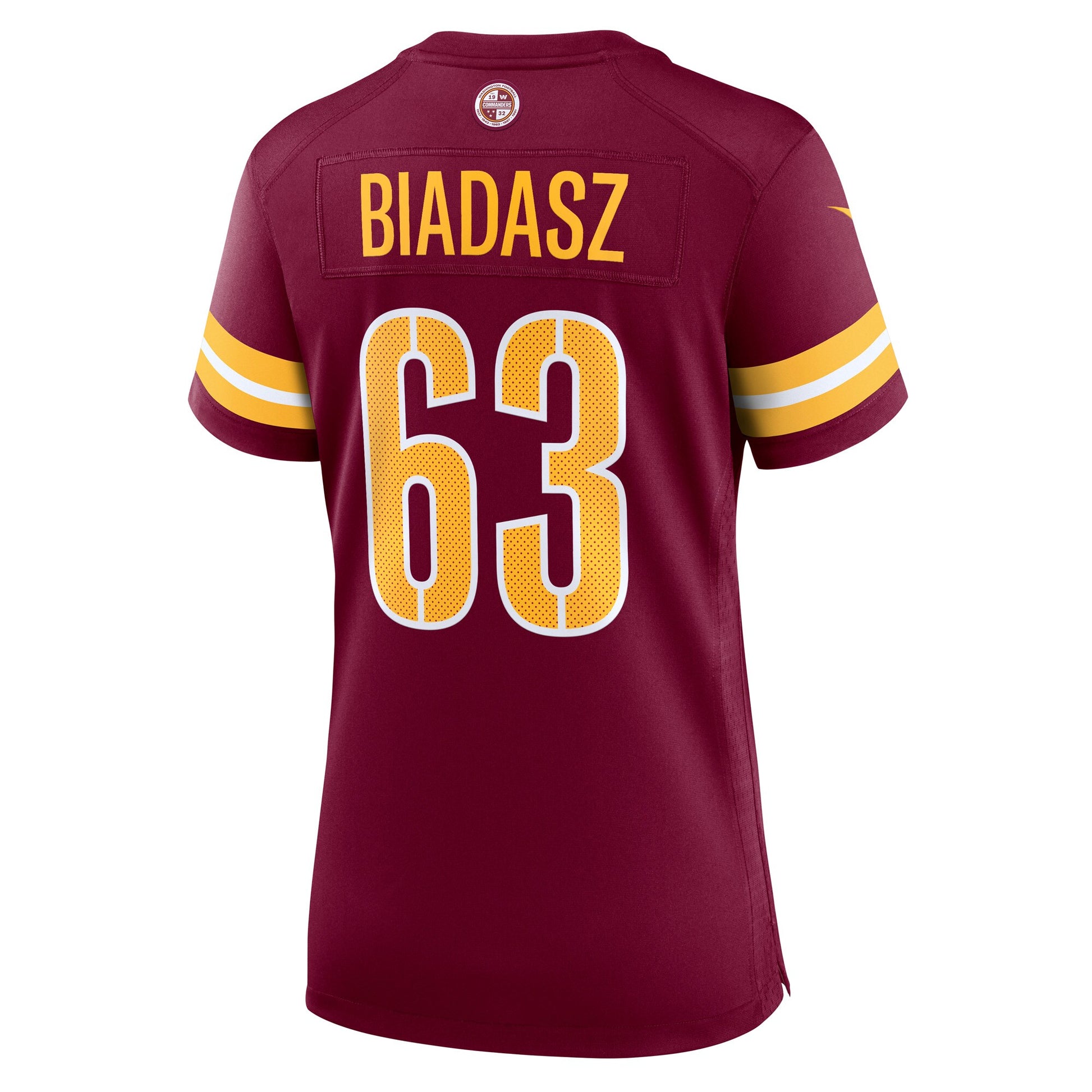 Tyler Biadasz Washington Commanders Nike Women's Game Jersey -  Burgundy