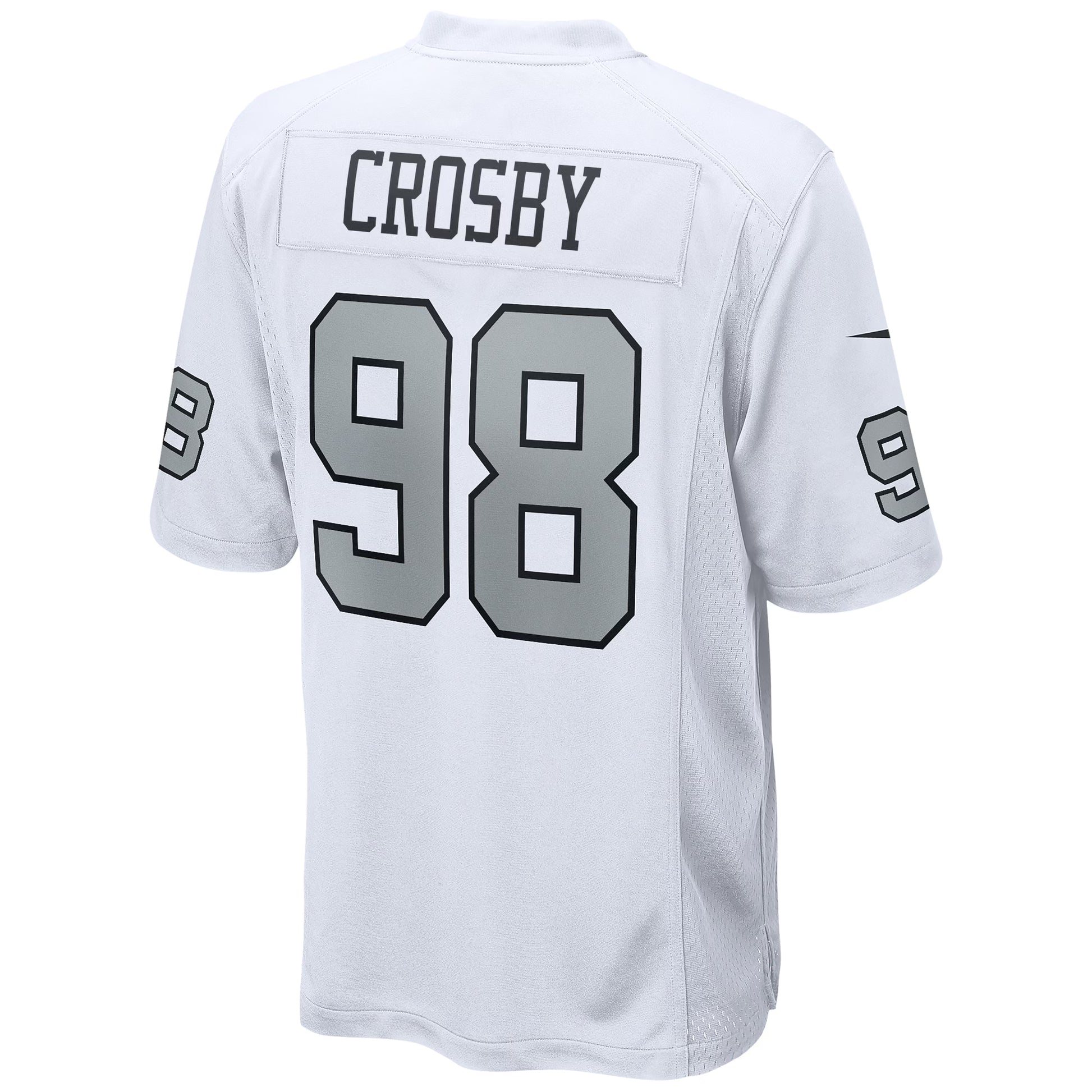 Maxx Crosby Las Vegas Raiders Nike Alternate Game Jersey - White