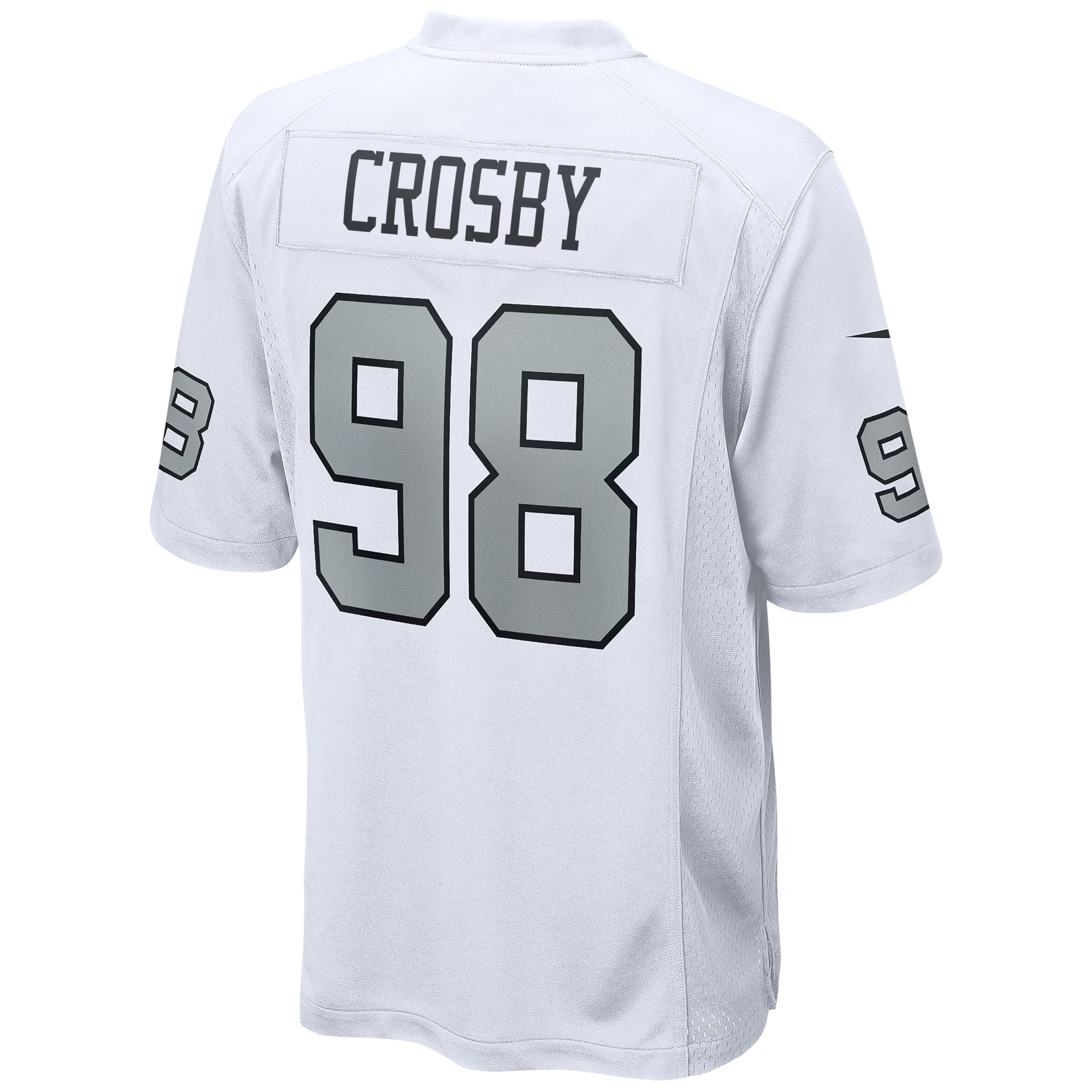Maxx Crosby Las Vegas Raiders Nike Alternate Game Jersey - White