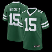 Adonai Mitchell New York Jets Nike Team  Game Jersey - Legacy Green