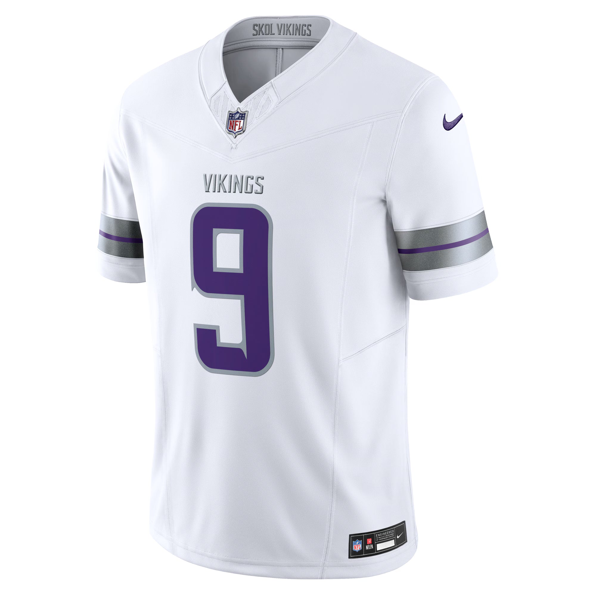 J.J. McCarthy Minnesota Vikings Nike Vapor F.U.S.E. Limited Jersey - White