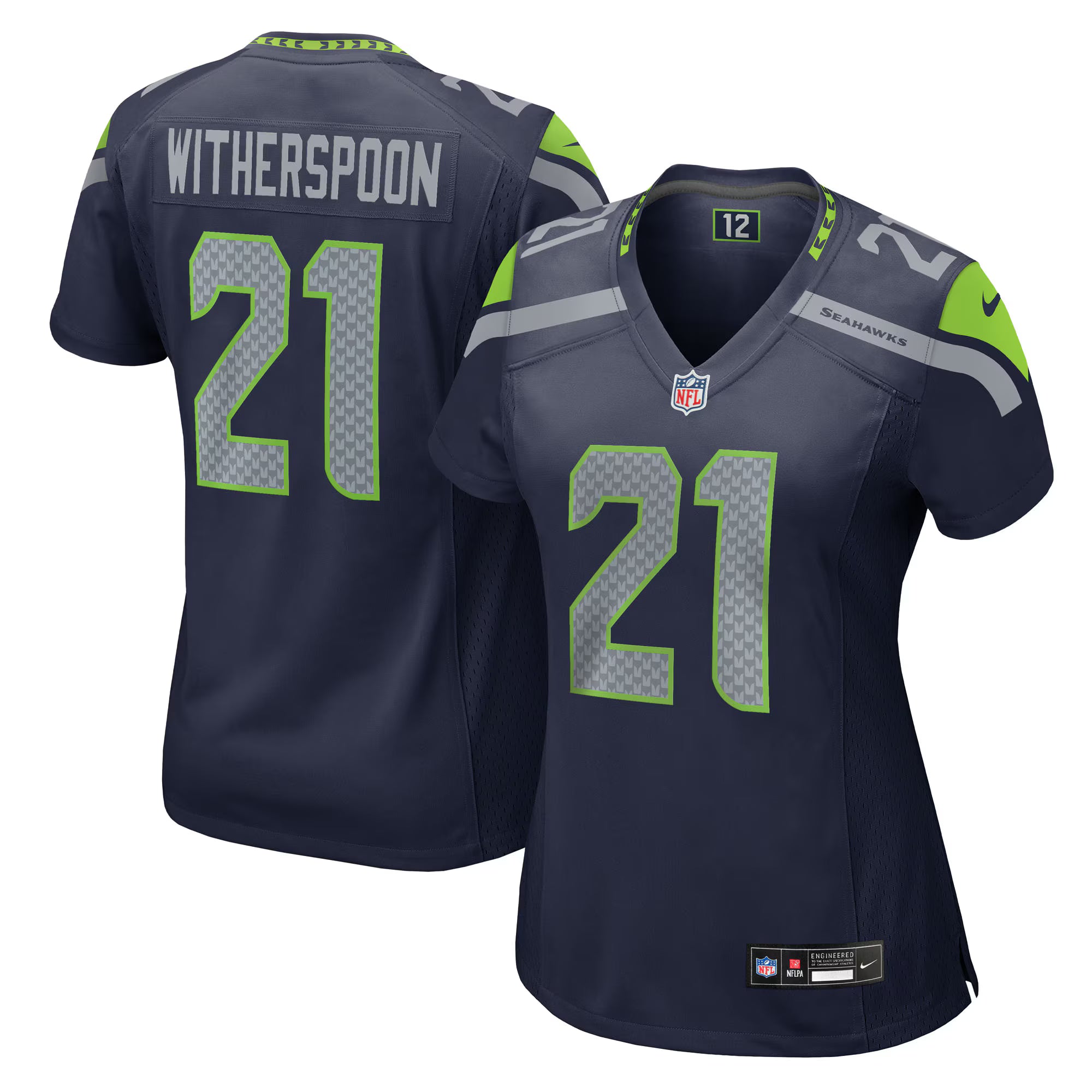 Devon Witherspoon Seattle Seahawks Nike Women's Team Game Jersey -  College Navy