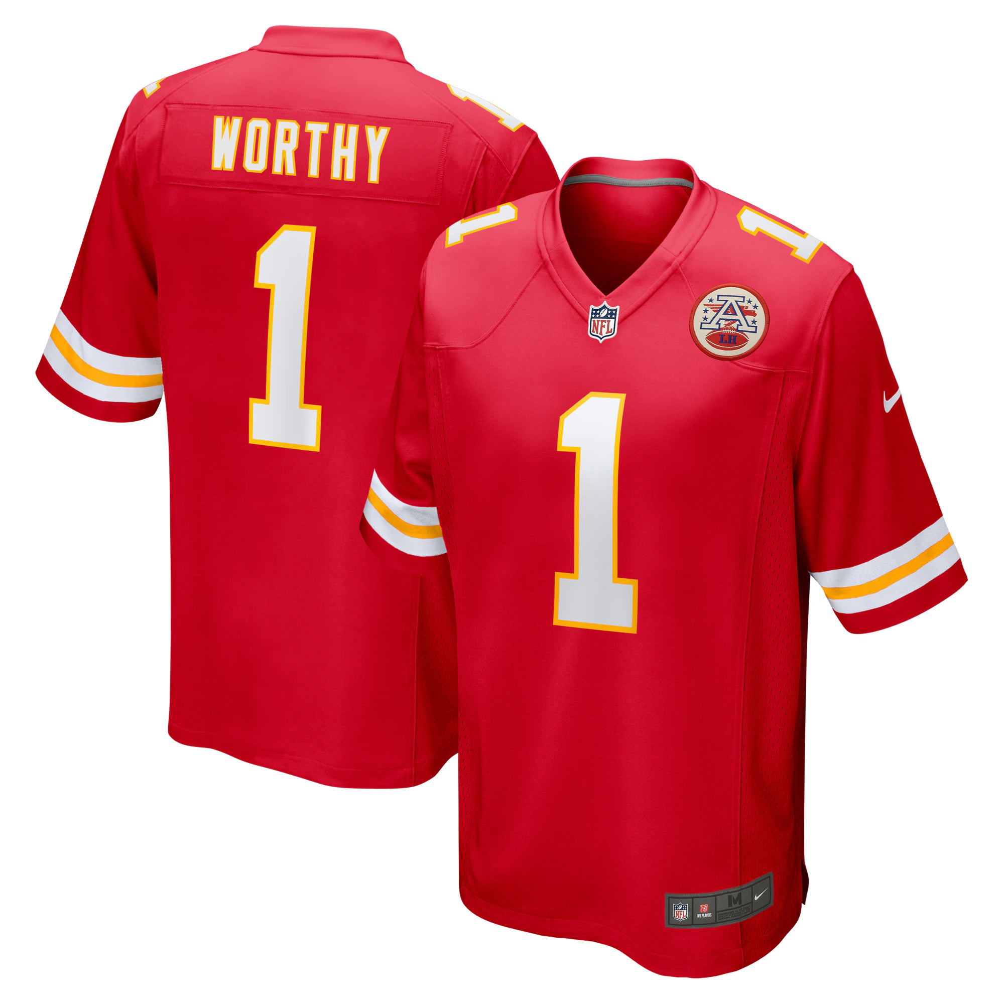 Xavier Worthy Kansas City Chiefs Nike  Player Game Jersey - Red