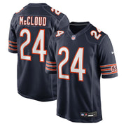 Nick McCloud Chicago Bears Nike Team Game Jersey -  Navy