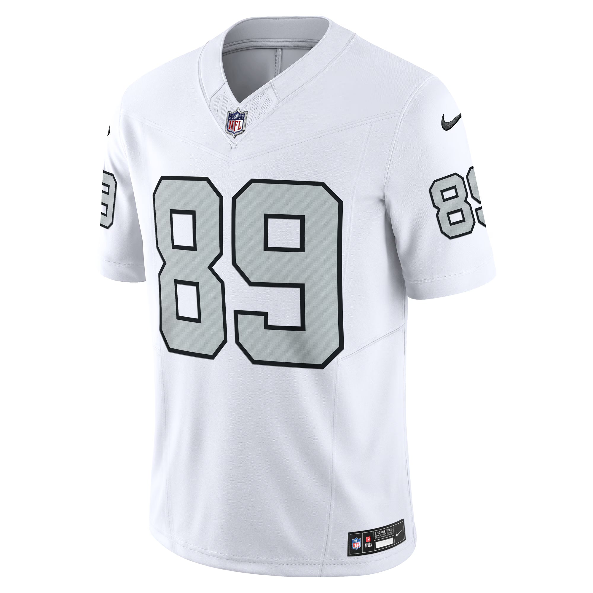 Brock Bowers Las Vegas Raiders Nike Alternate  Vapor F.U.S.E. Limited Jersey - White