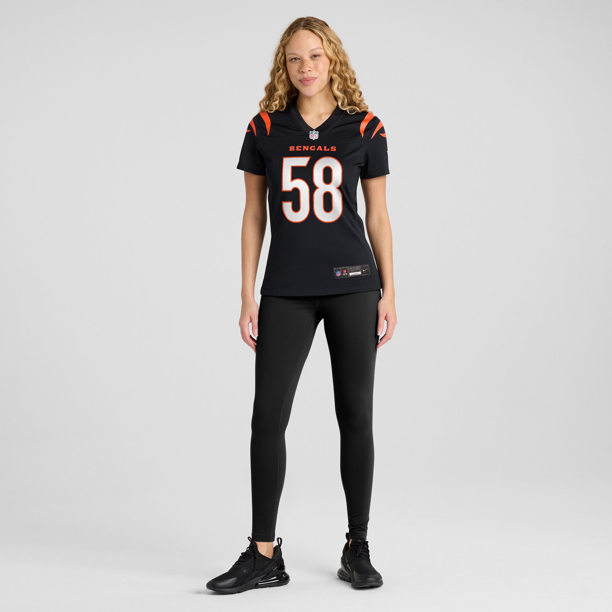 Joseph Ossai Cincinnati Bengals Nike Women's Game Jersey - Black