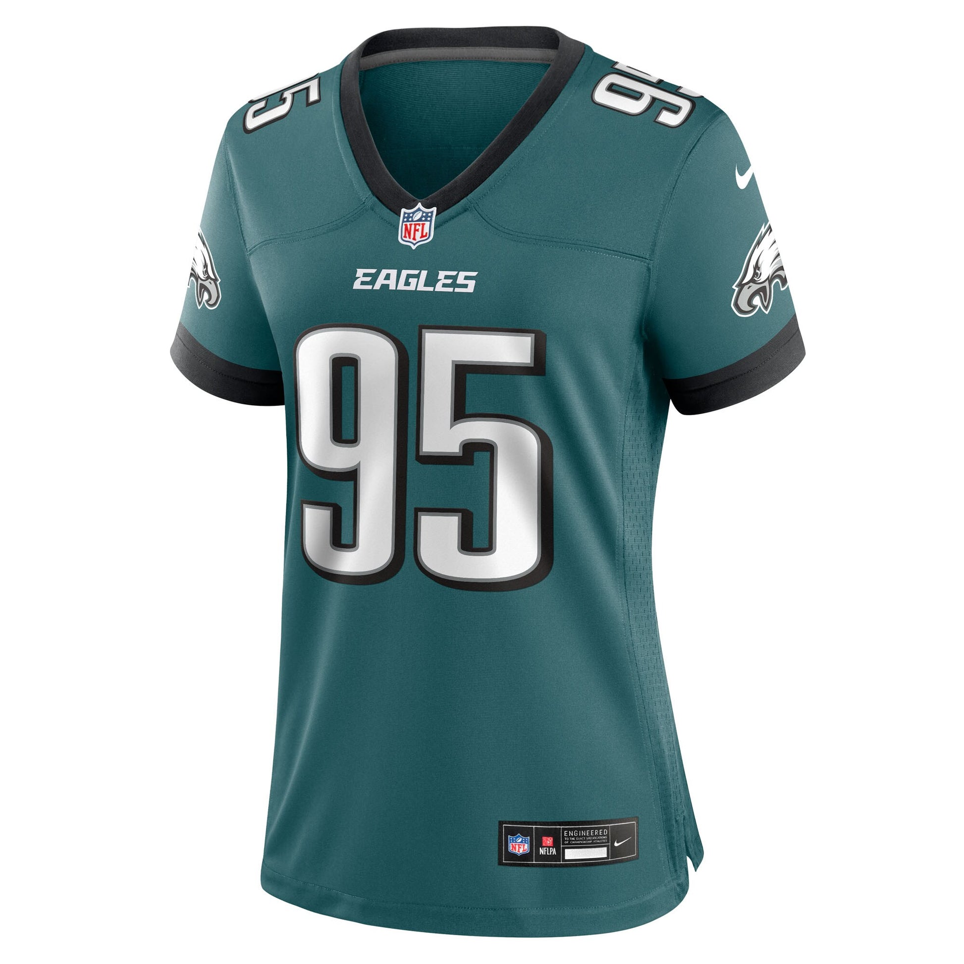 Ty Robinson Philadelphia Eagles Nike Women's Team Game Jersey - Midnight Green