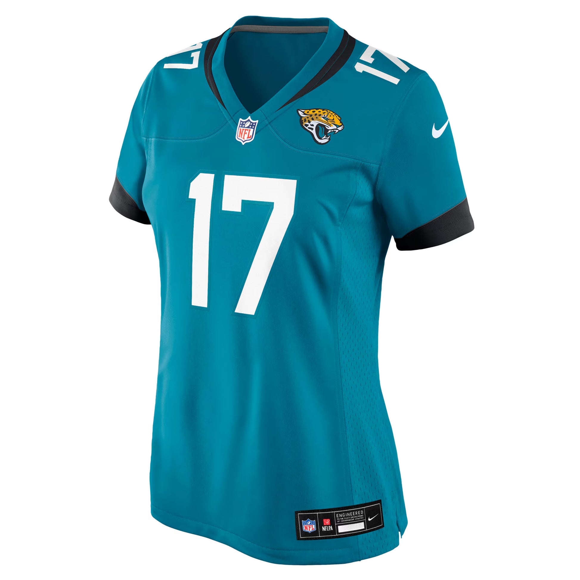 Tim Patrick Jacksonville Jaguars Nike Women's Team Game Jersey -  Teal