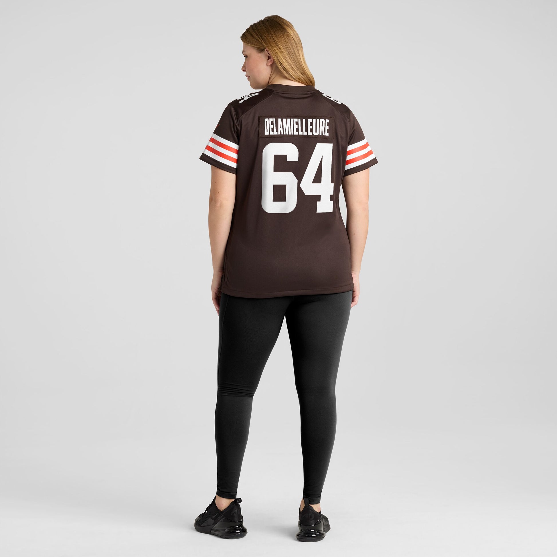 Joe DeLamielleure Cleveland Browns Nike Women's Game Retired Player Jersey - Brown