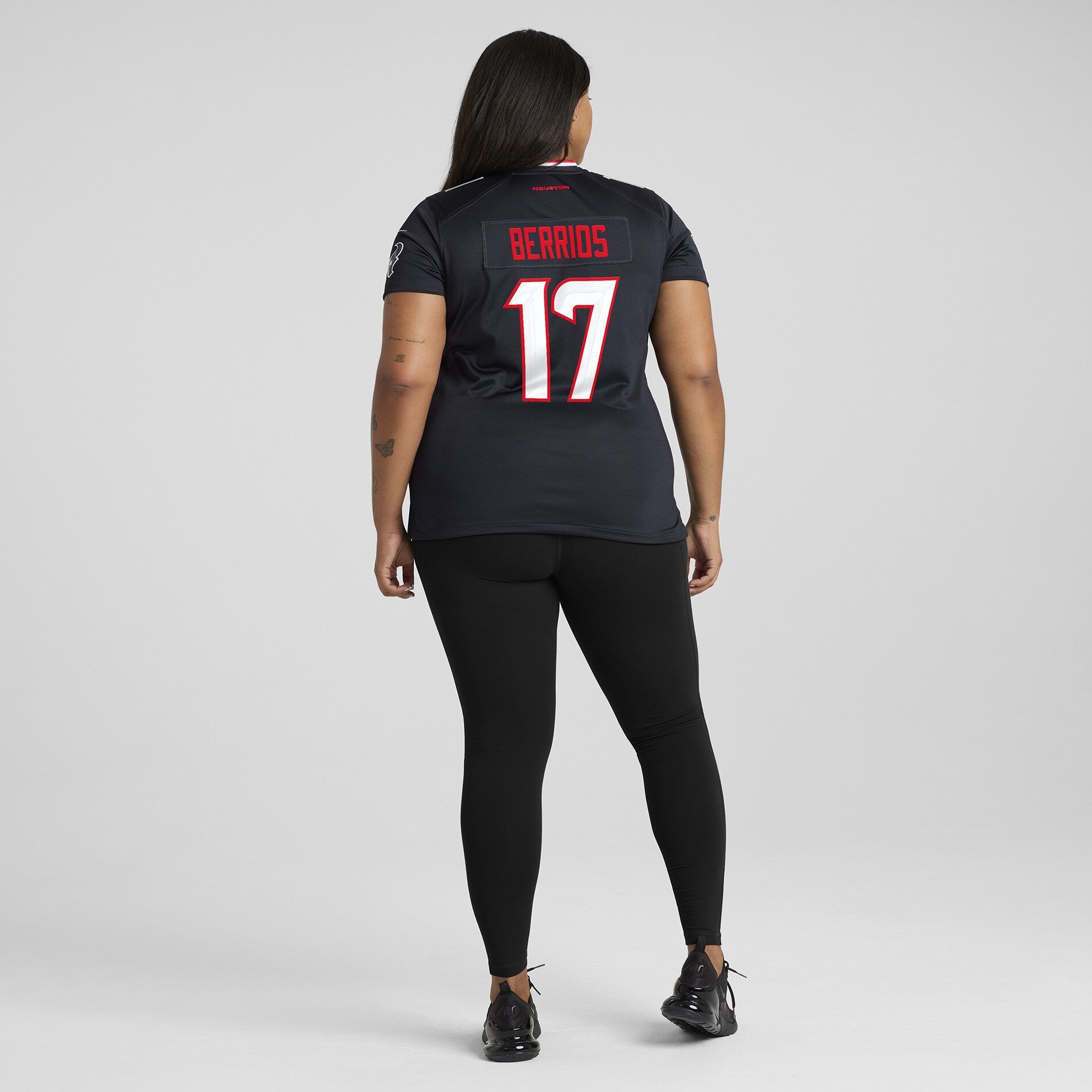 Braxton Berrios Houston Texans Nike Women's Team Game Jersey -  Navy