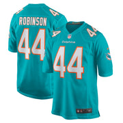 Chop Robinson Miami Dolphins Nike  Game Jersey -  Aqua