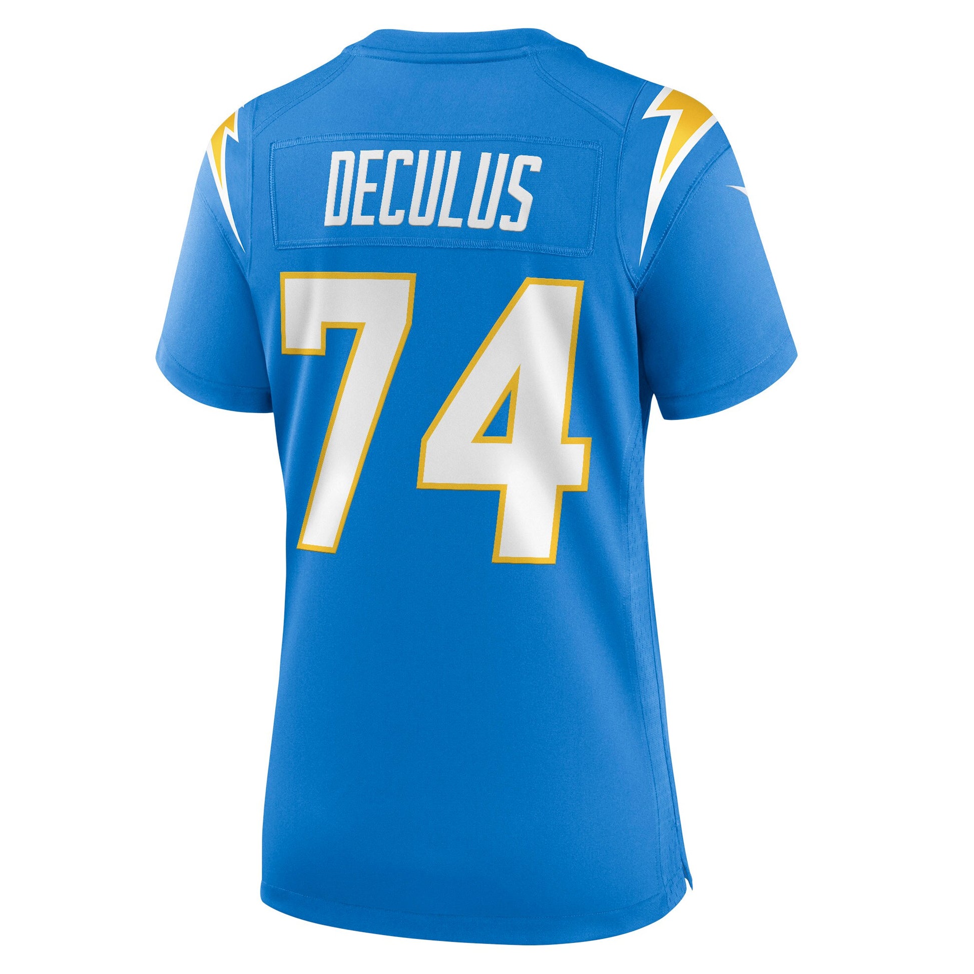 Austin Deculus Los Angeles Chargers Nike Women's Team Game Jersey -  Powder Blue