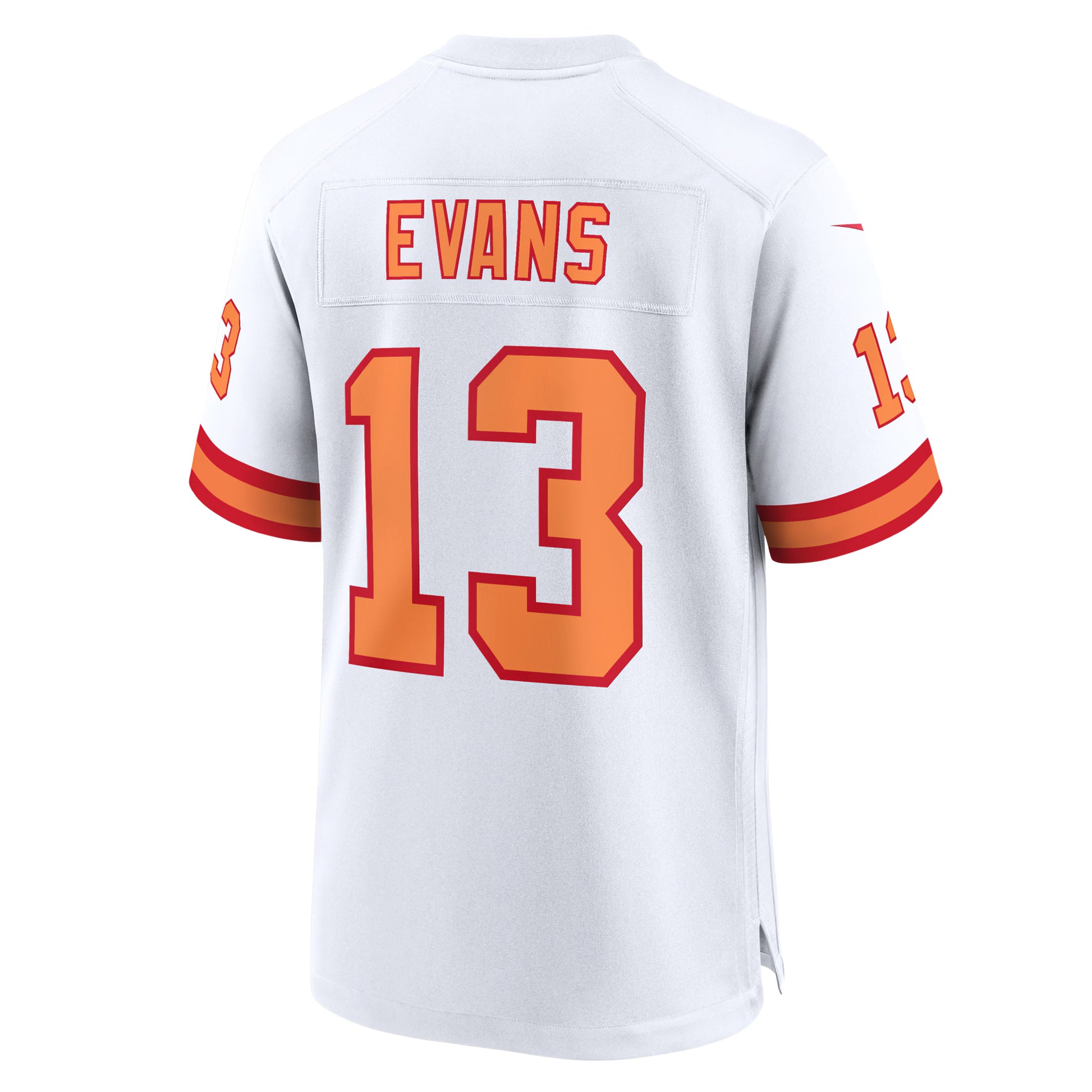 Mike Evans '76 Tampa Bay Buccaneers Nike 50th Season Game Jersey - White
