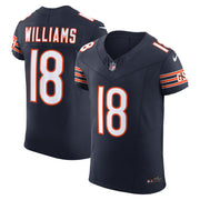 Caleb Williams Chicago Bears Nike  Vapor F.U.S.E. Elite Jersey - Navy